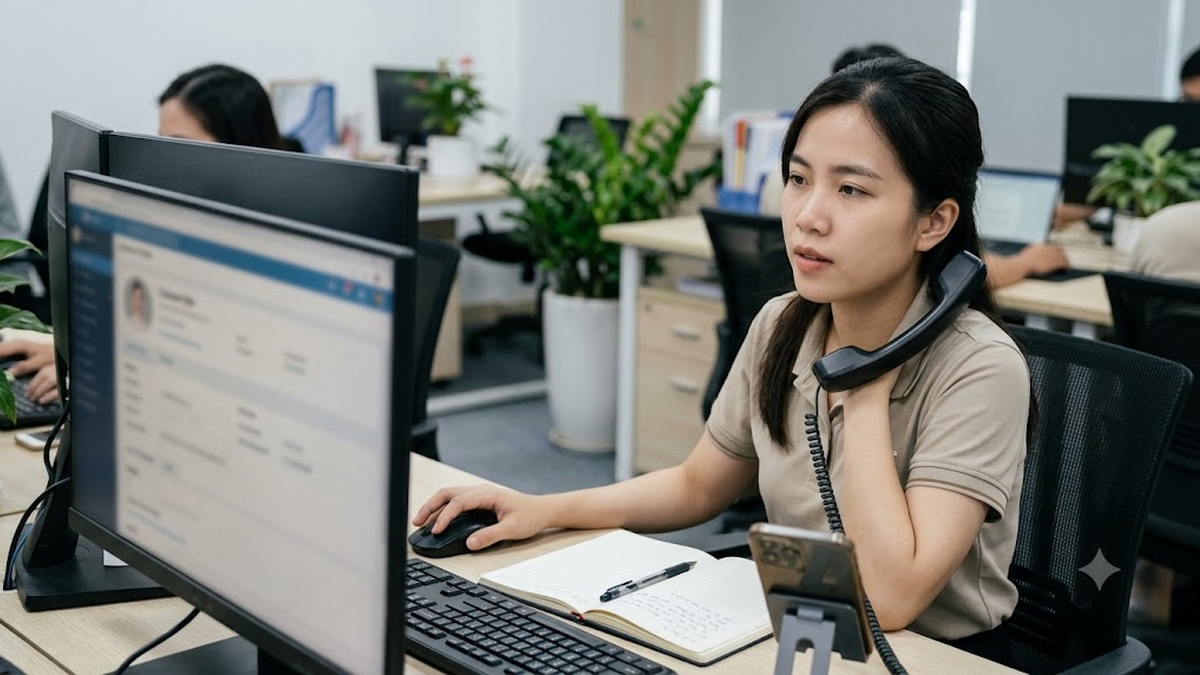 Quy trình xử lý khi khách hàng không bắt máy